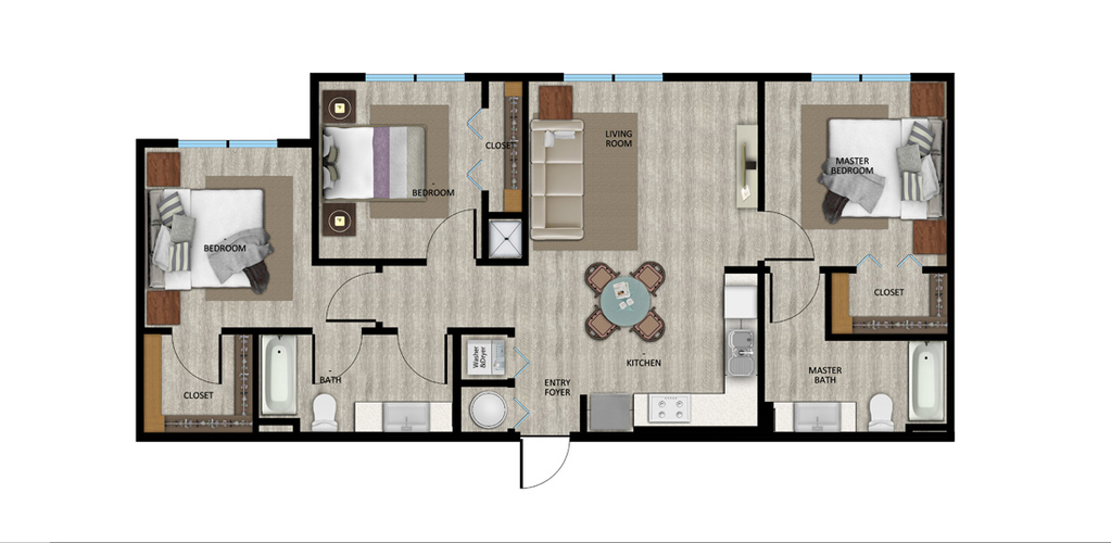 3 Bedroom