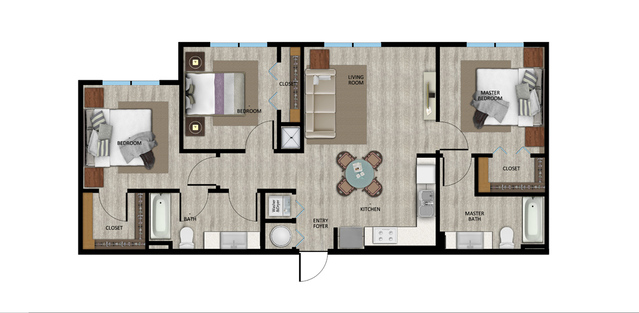 3 Bedroom